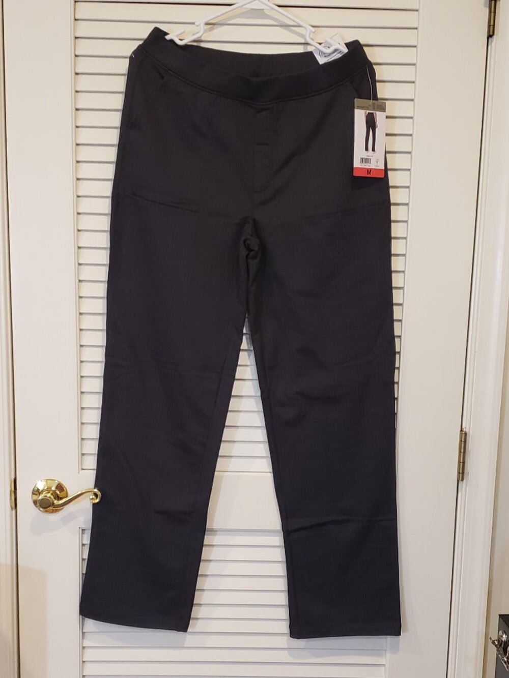 Mondetta Women's Medium Herringbone straight leg pants NWT